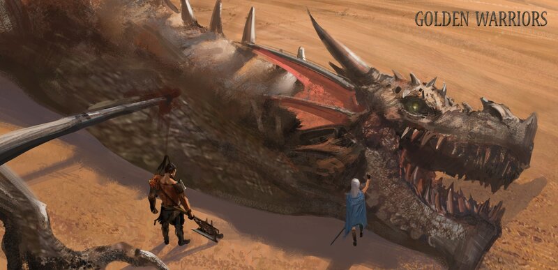 Warriors and Dead Dragon
