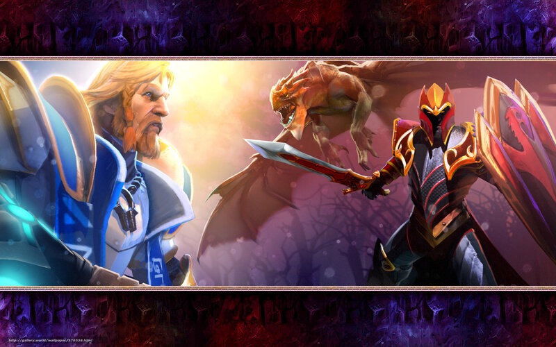 Warriors face a dragon