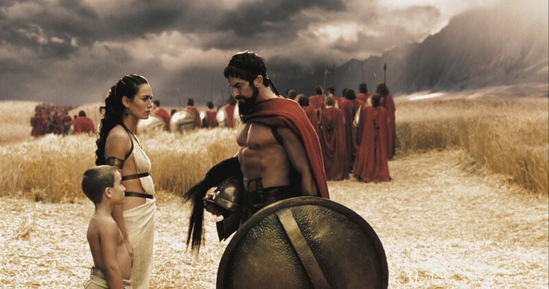 warriors in a field