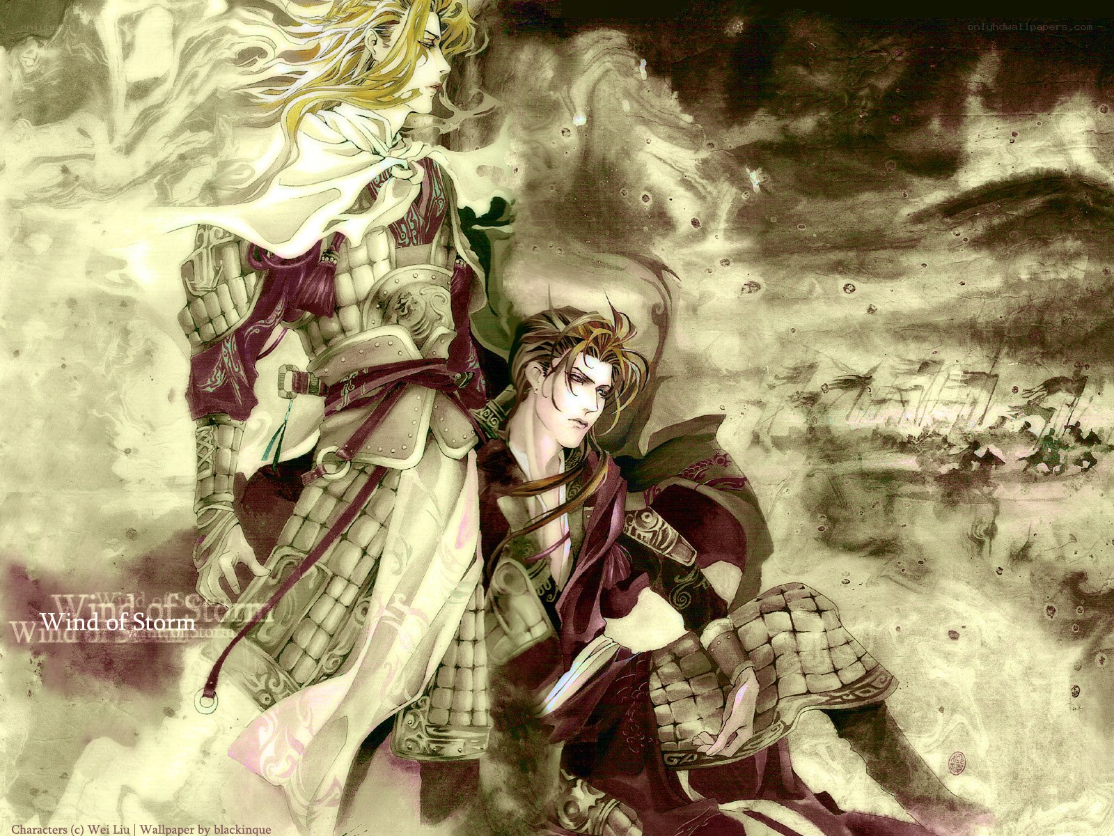 Warriors in a storm