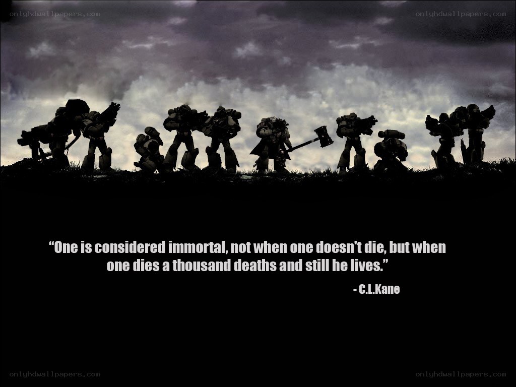 Warriors in silhouette
