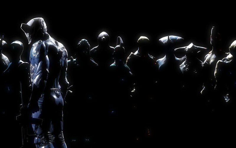 warriors in silhouette