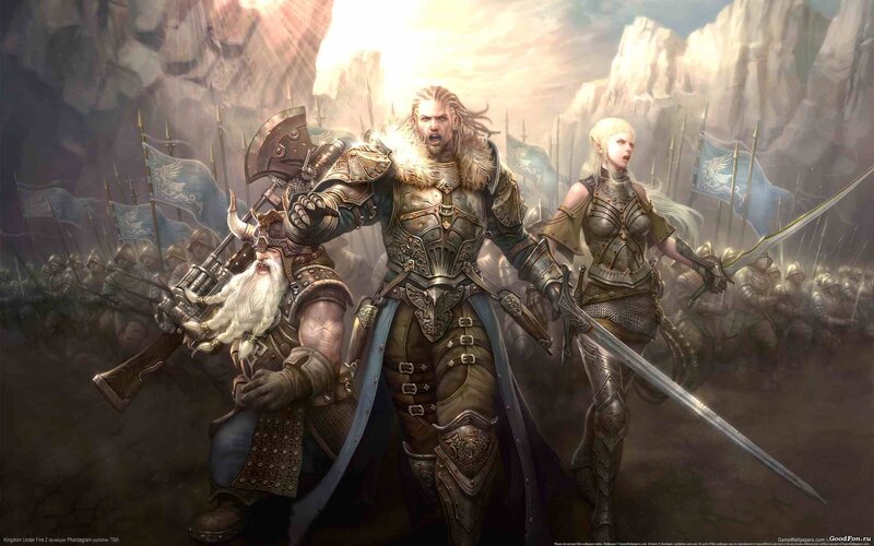 Warriors Leading Army