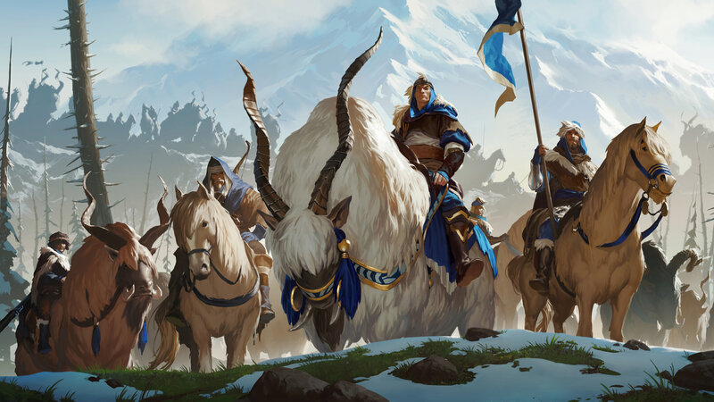 Warriors on Mounts