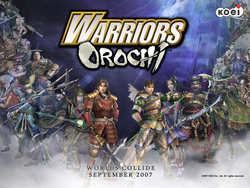 Warriors Orochi game cover