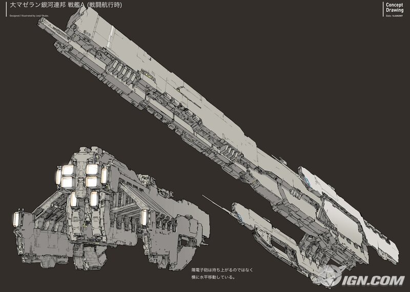 Warship concept art
