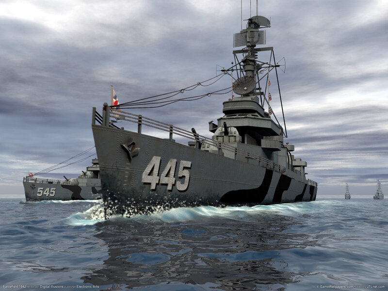 Warships at Sea — Gray