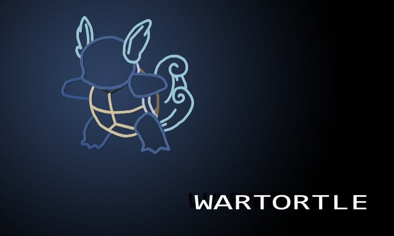 Wartortle Outline