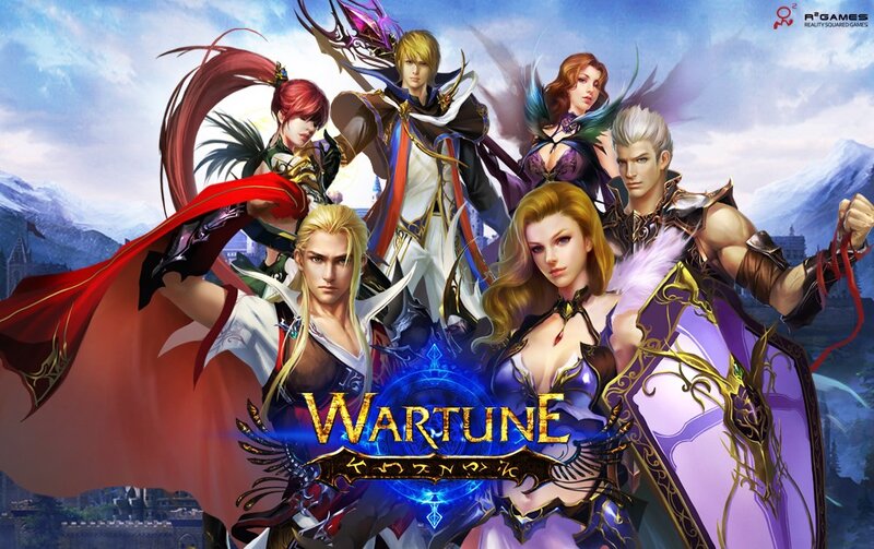 Wartune game character lineup
