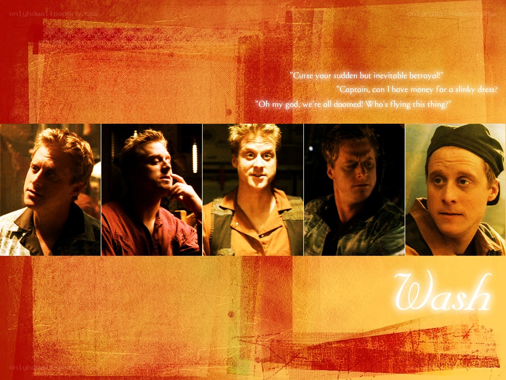 Wash character collage