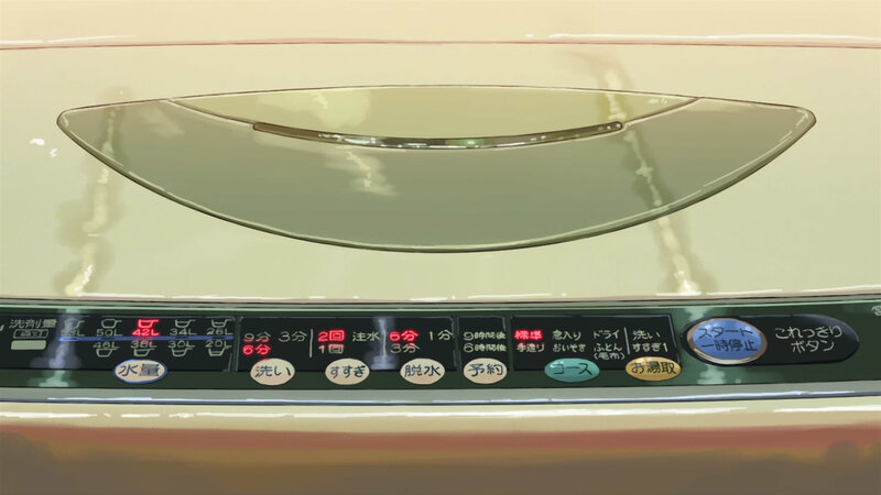 washing machine control panel