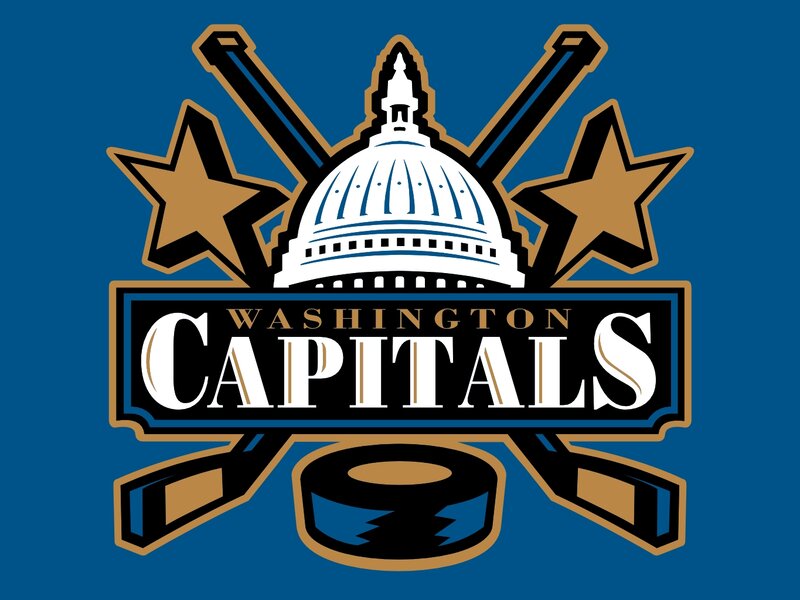 Washington Capitals Logo — Blue