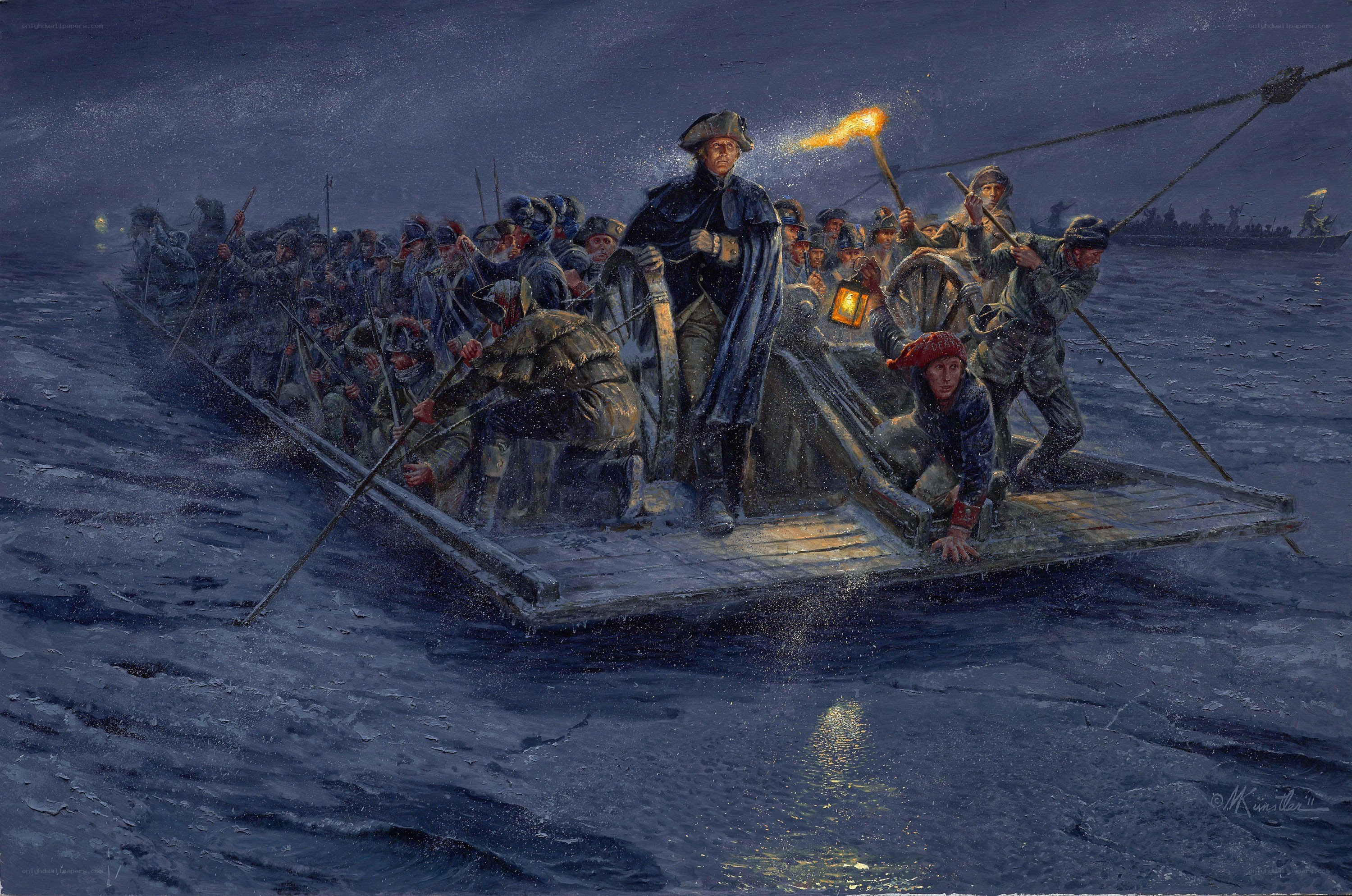 Washington crossing the Delaware