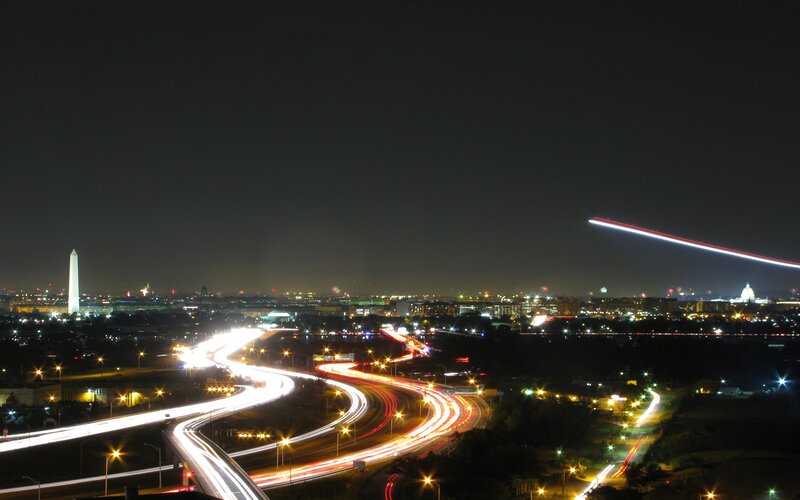 Washington D.C. at night