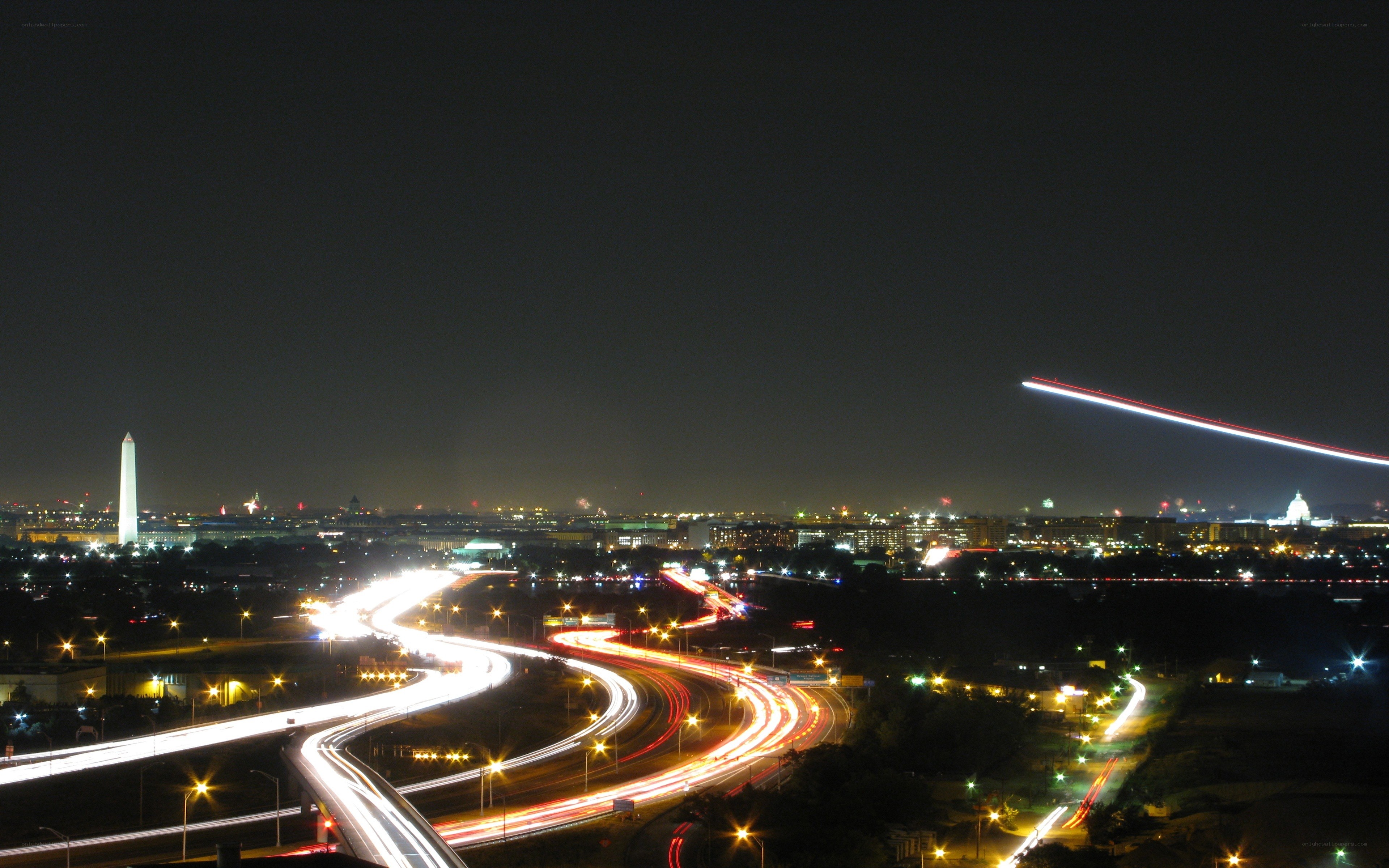 Washington D.C. at night