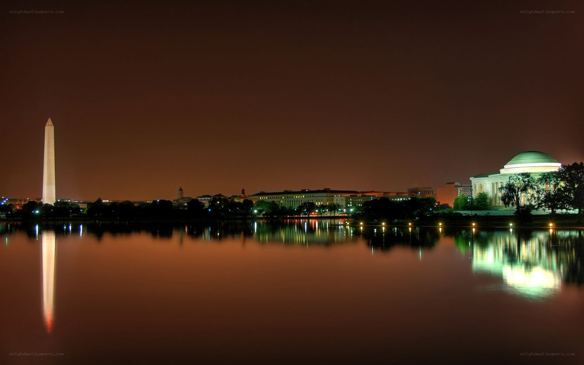 Washington D.C. at night