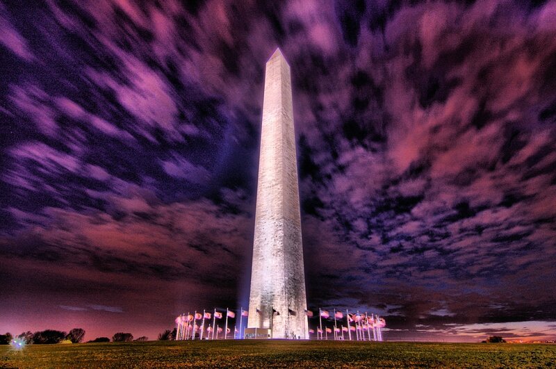 Washington Monument at Night