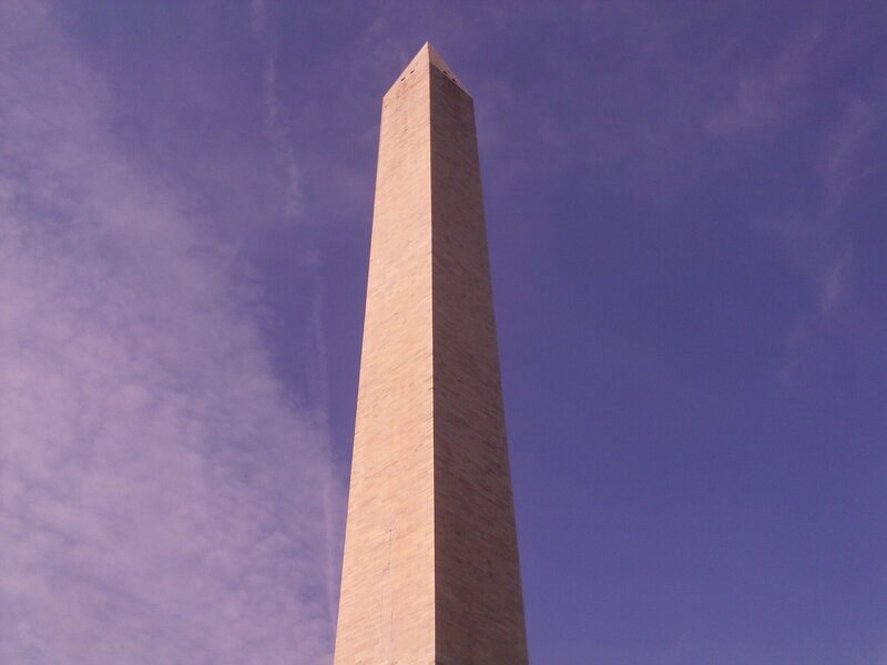 Washington Monument — Blue