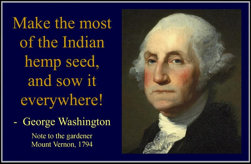 Washington quote on hemp