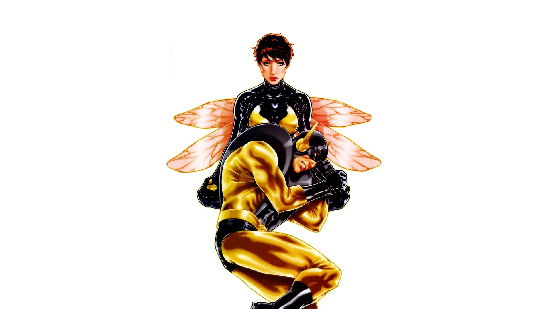 Wasp and Yellowjacket in action