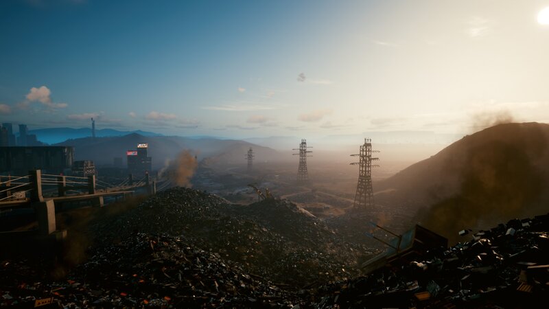 Waste Dump Landscape