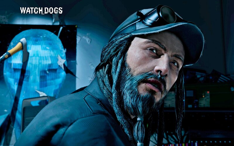 Watch Dogs character portrait