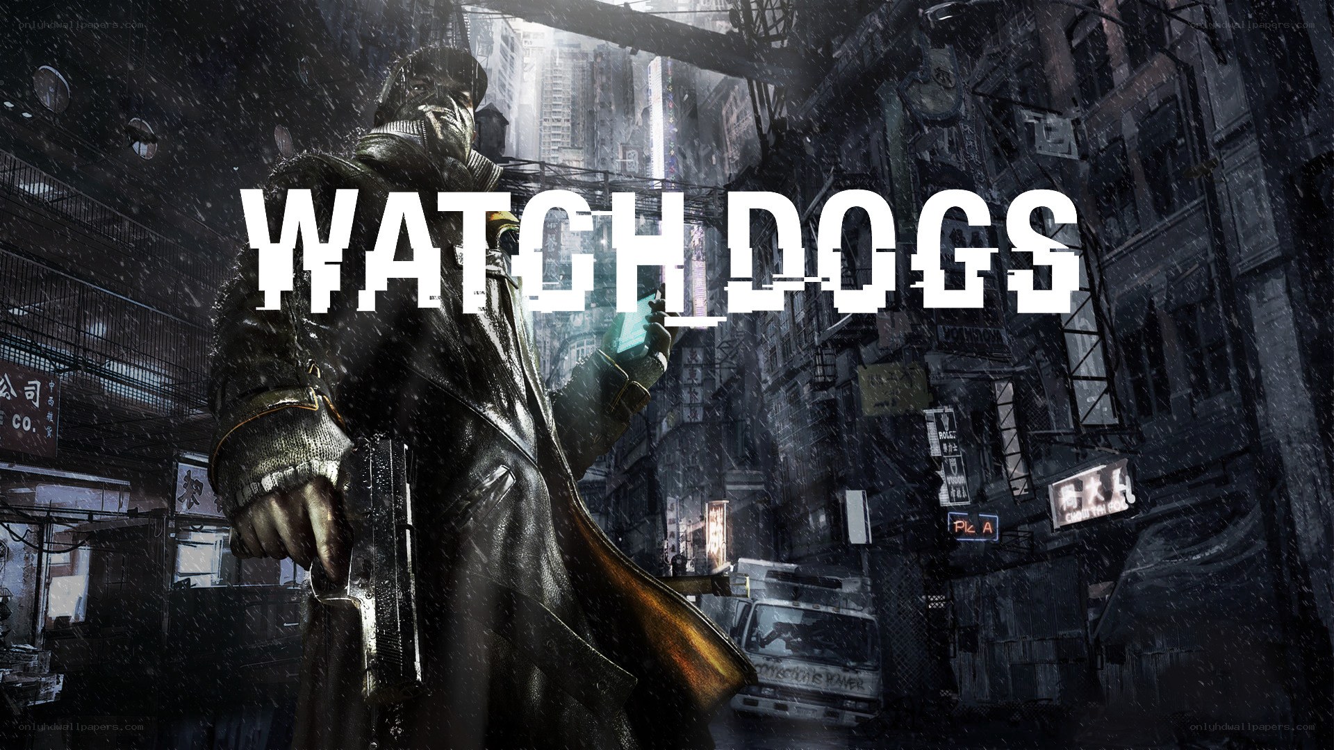 Watch Dogs game cover art