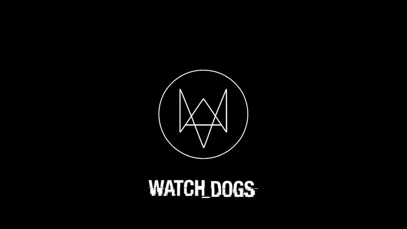 Watch Dogs Logo — Black, Dark