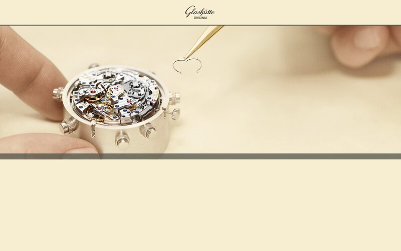 Watch Mechanism Being Assembled