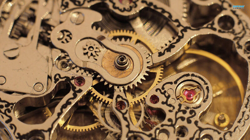 Watch Mechanism Gears