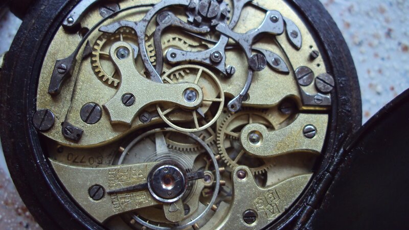 Watch Mechanism — Gold, Mechanical, Photograph