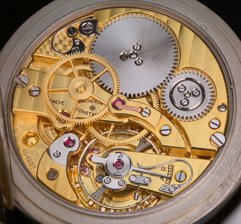 watch movement close-up