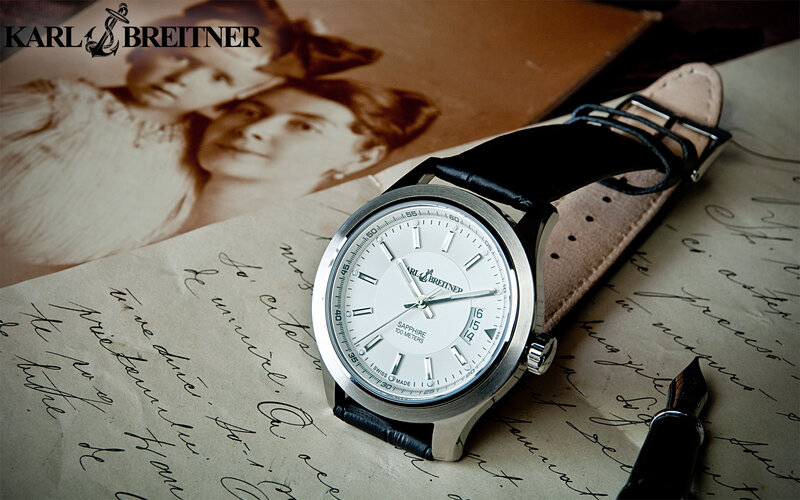 Watch on Vintage Paper