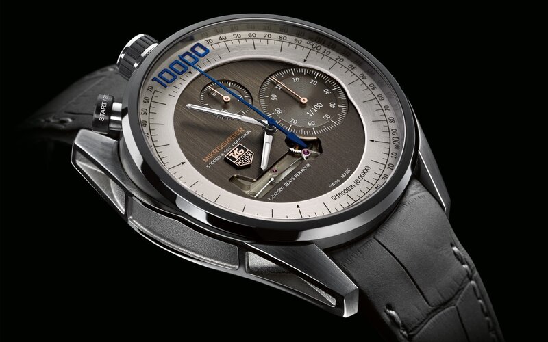 Watch with Brown Dial