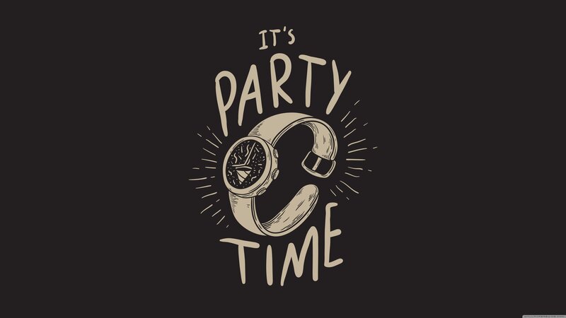 Watch with Party Text