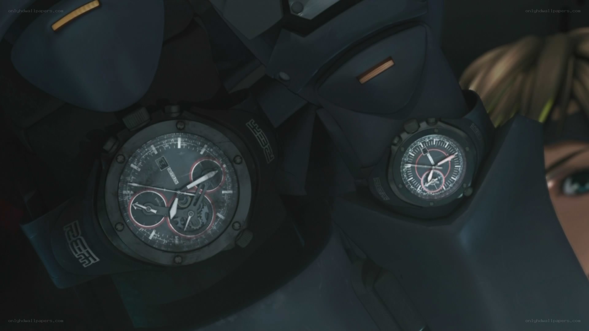 watches on robotic arms