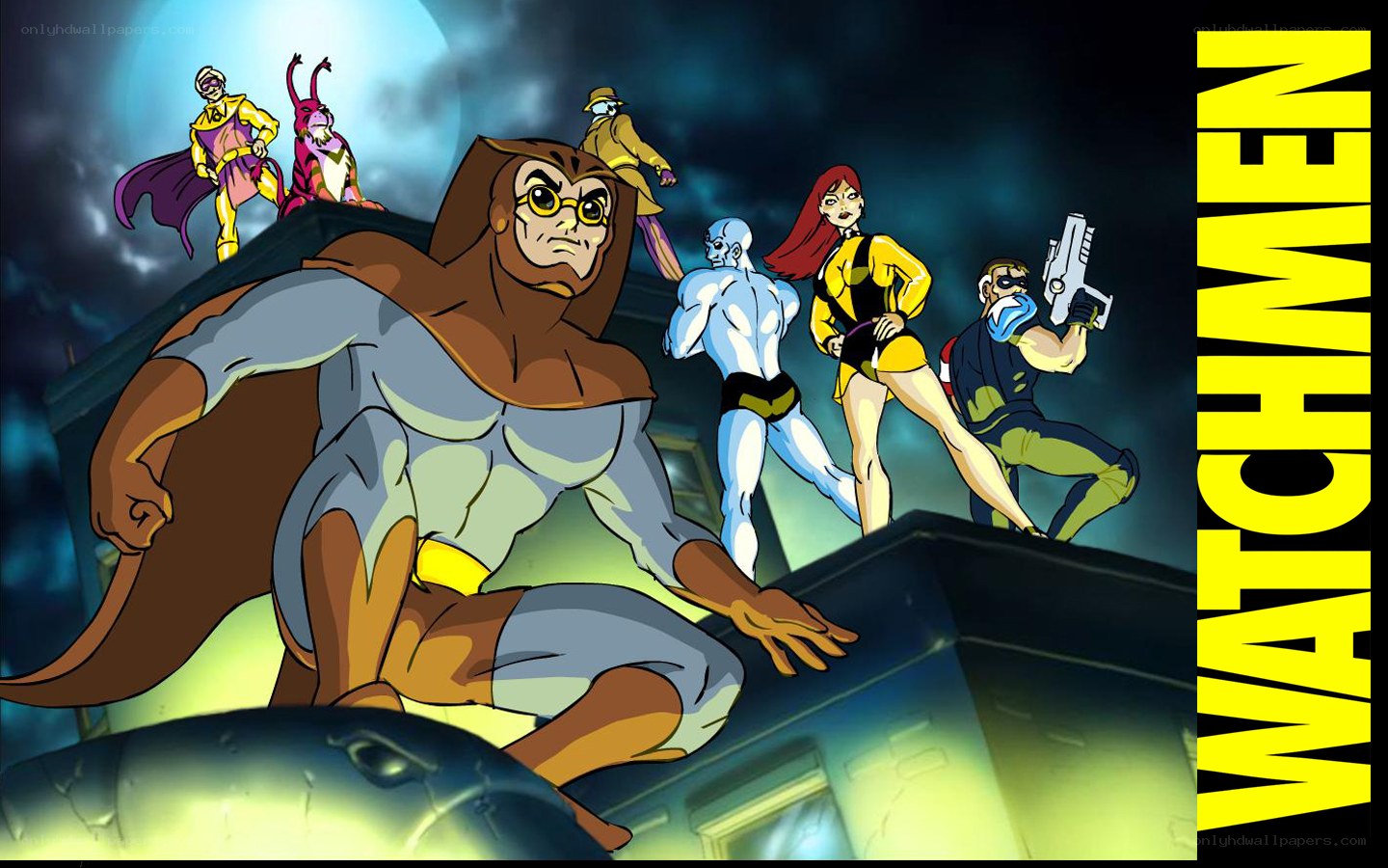 Watchmen animated cast