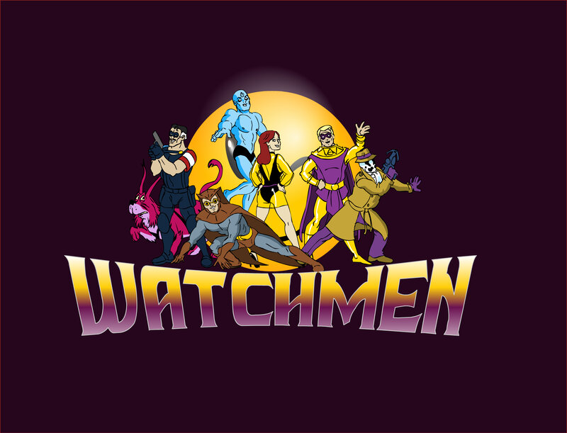 Watchmen cartoon characters