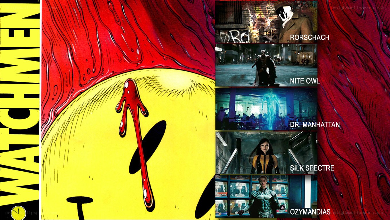 Watchmen character comparison