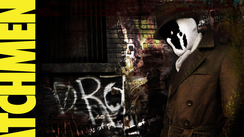 Watchmen character in alley