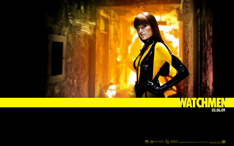 Watchmen character in yellow suit