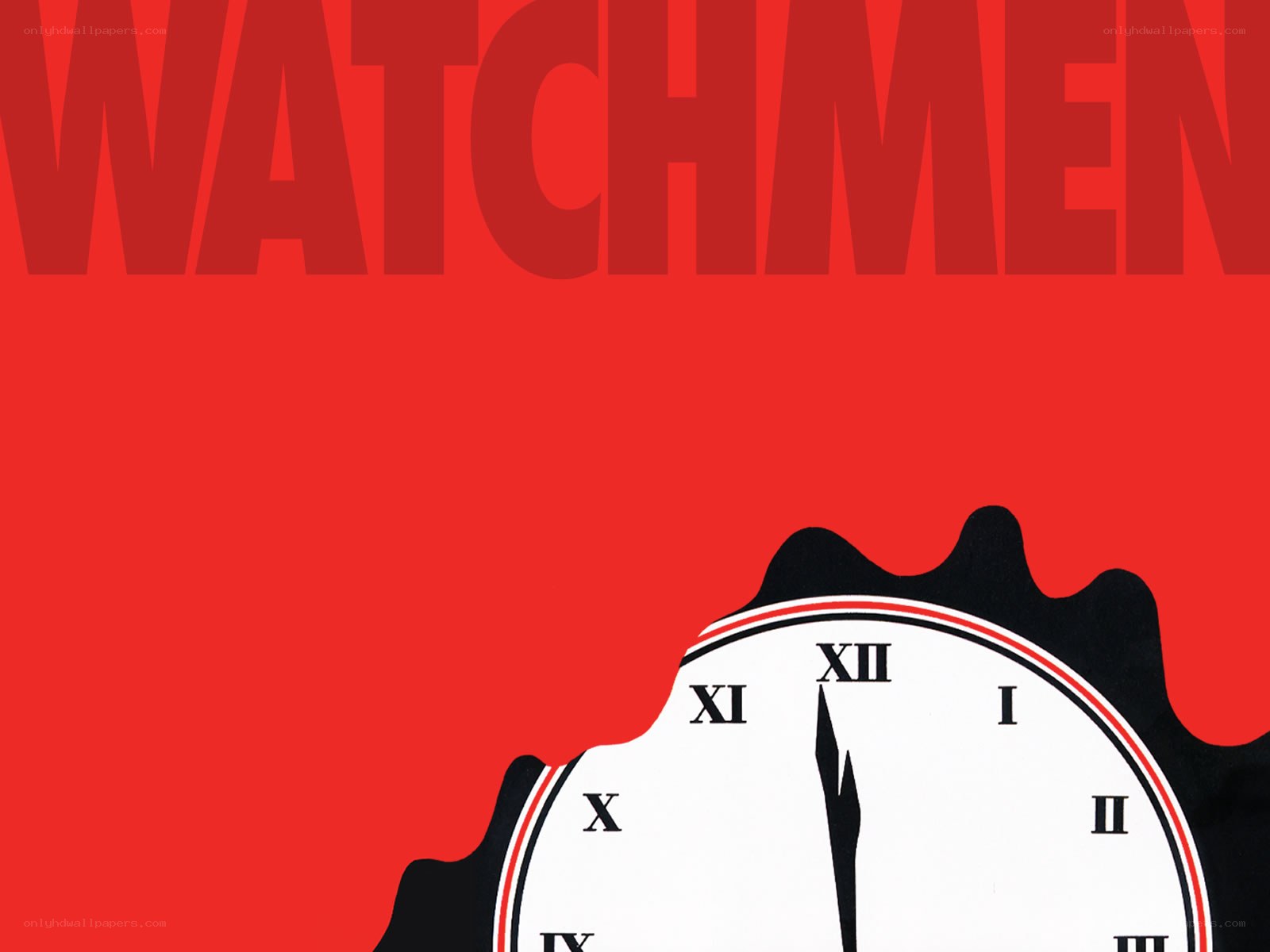 Watchmen clock cover