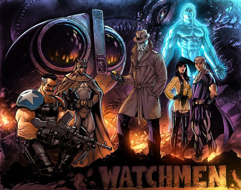 Watchmen comic book cover