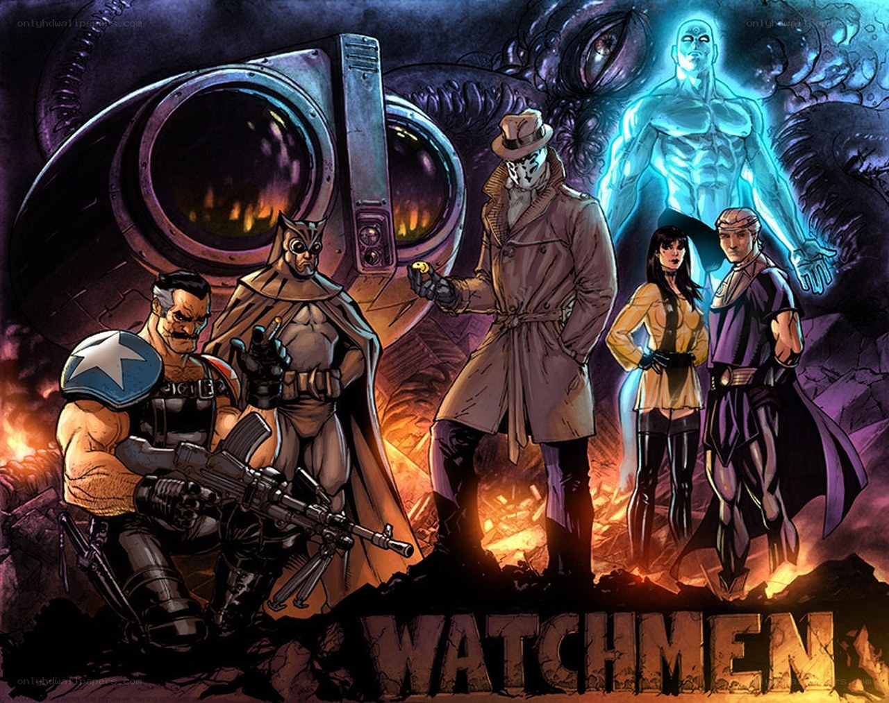 Watchmen comic book cover