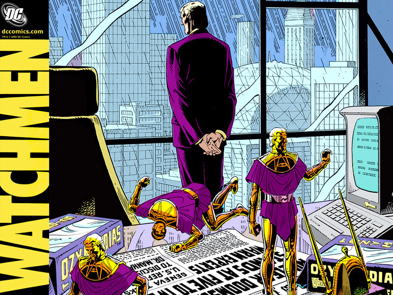 Watchmen comic panel