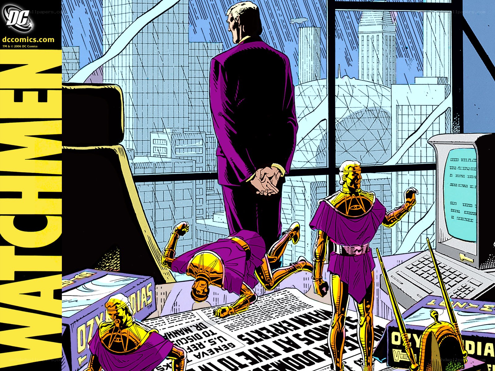 Watchmen comic panel