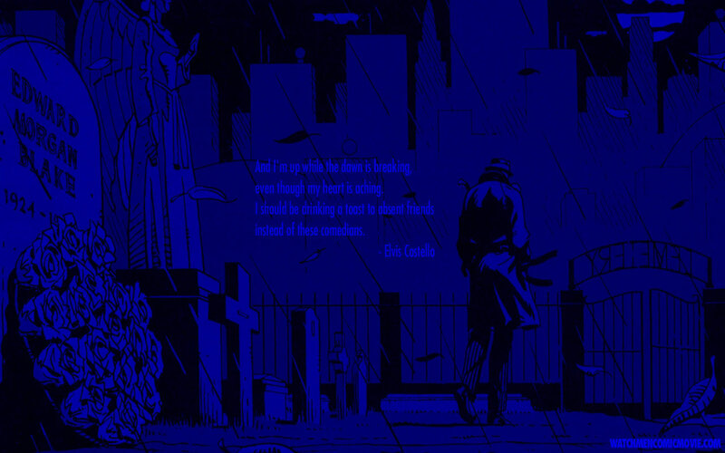 Watchmen in a graveyard