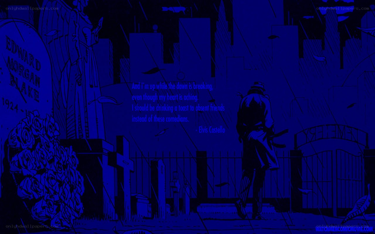 Watchmen in a graveyard