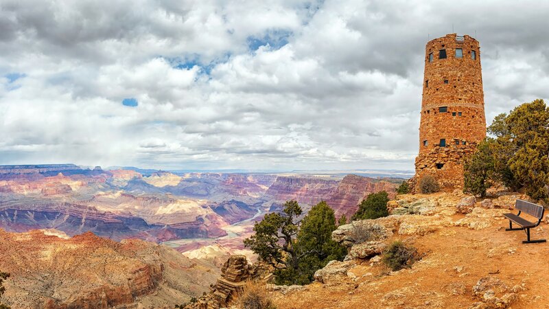 Watchtower at Grand Canyon — Brown