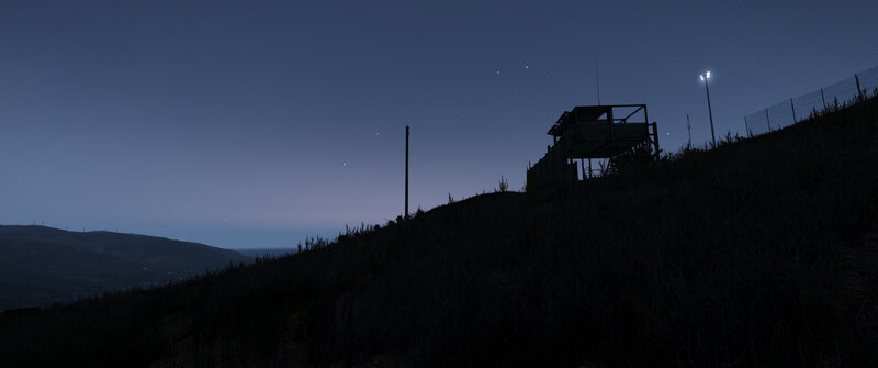 Watchtower on Hillside